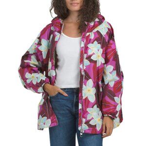 SAVE THE DUCK fuchsia Printed Lightweight Jacket